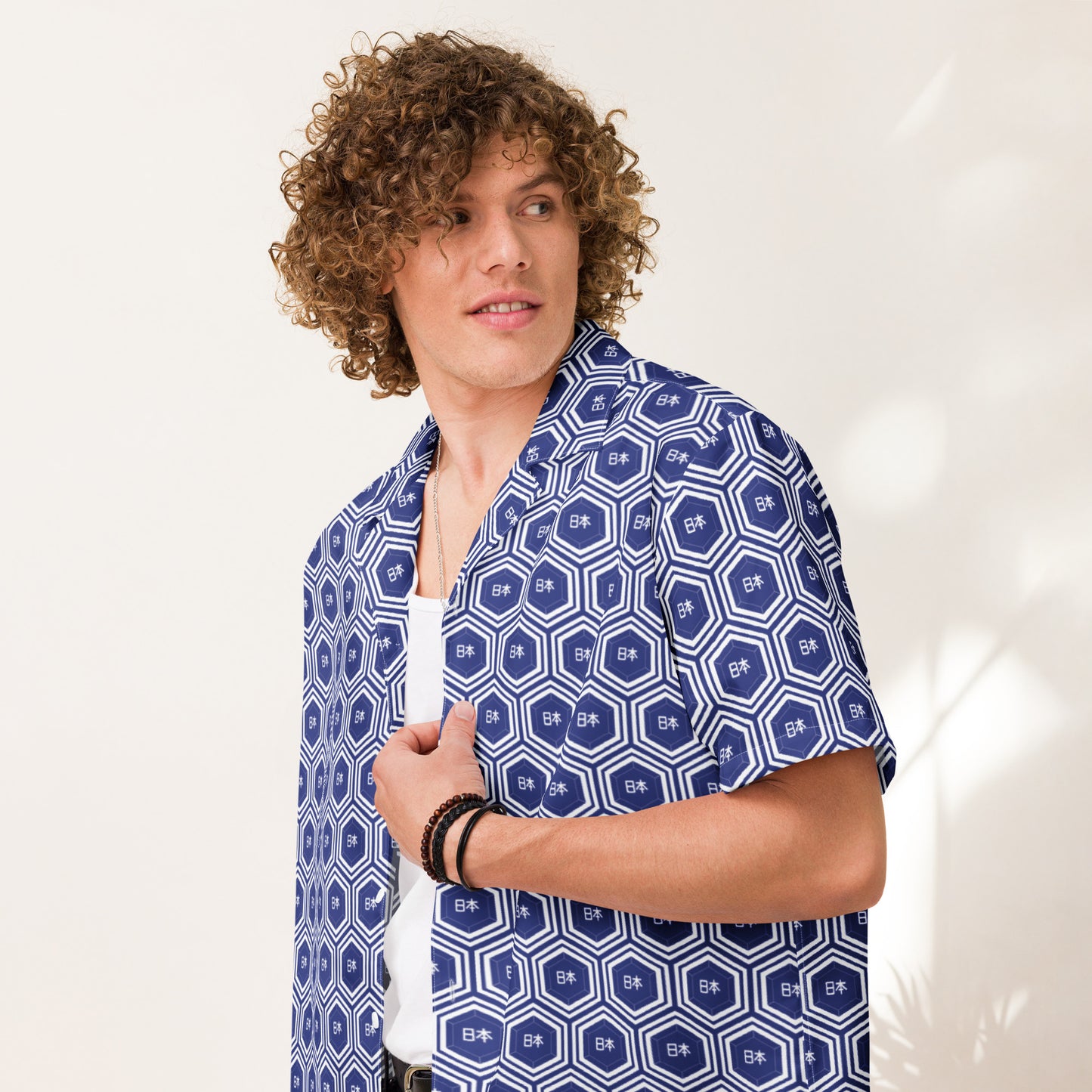 Kikko Pattern Button Shirt